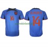 Maillot de Supporter Pays-Bas Davy Klaassen 14 Extérieur Coupe du Monde 2022 Pour Homme